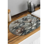Коврик для сушки посуды JoyArty Золотая магнолия овальный 58x38 см sbm_sd3485_58x38