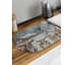 Коврик для сушки посуды JoyArty Зимняя ферма овальный 58x38 см sbm_sd3990_58x38 1