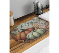 Коврик для сушки посуды JoyArty Осенний спас овальный 58x38 см sbm_sd4012_58x38