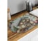 Коврик для сушки посуды JoyArty Пряничный домик овальный 58x38 см sbm_sd3882_58x38 1