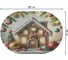 Коврик для сушки посуды JoyArty Пряничный домик овальный 58x38 см sbm_sd3882_58x38 2