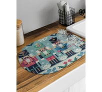 Коврик для сушки посуды JoyArty Строй щелкунчиков овальный 58x38 см sbm_sd3930_58x38