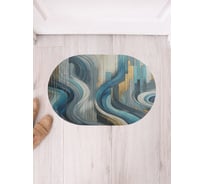 Коврик в прихожую JoyArty овальный Быстрый путь 58x38 см sbm_sd3517_58x38