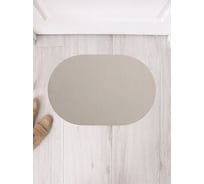 Коврик придверный грязезащитный в прихожую JoyArty с принтом Полотно ромбов овальный 58x38 см sbm_28284_58x38