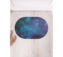 Коврик придверный грязезащитный в прихожую JoyArty с принтом Завораживающие дали овальный 58x38 см sbm_14495_58x38