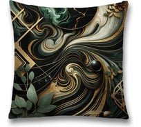 Декоративная наволочка на молнии JoyArty Магический мрамор 45x45 см sl_sd3495