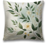 Декоративная наволочка на молнии JoyArty Жасмин 45x45 см sl_sd3585