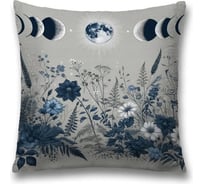 Декоративная наволочка на молнии JoyArty Фазы луны 45x45 см sl_sd3528