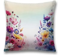 Декоративная наволочка на молнии JoyArty Луговые цветы 45x45 см sl_sd3461