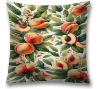 Декоративная наволочка на молнии JoyArty Персиковое дерево 45x45 см sl_sd3443