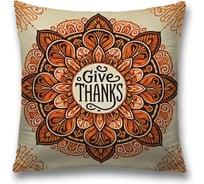 Декоративная наволочка на молнии JoyArty Выражай благодарность 45x45 см sl_sd4014