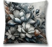 Декоративная наволочка на молнии JoyArty Бледная магнолия 45x45 см sl_sd3483