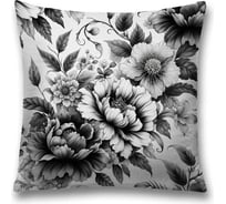 Декоративная наволочка на молнии JoyArty Удивительные цветы 45x45 см sl_sd3589