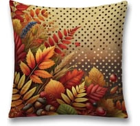 Декоративная наволочка на молнии JoyArty Осенняя композиция 45x45 см sl_sd4016