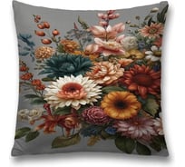 Декоративная наволочка на молнии JoyArty Сухоцветы осени 45x45 см sl_sd3419