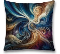 Декоративная наволочка на молнии JoyArty Разводы краской 45x45 см sl_sd3475