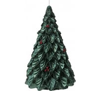 Свеча декоративная Tkano Festive flame из коллекции New Year Essential, 11,8 см TK24-NY_CND0002