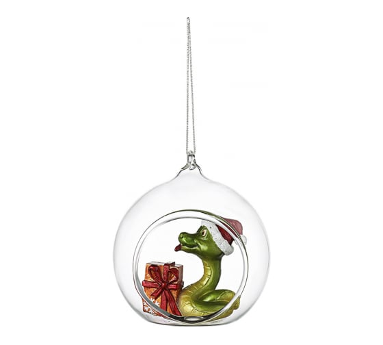 Елочная игрушка Tkano Festive Snake из коллекции New Year Essential TK24-NY_DEC0002