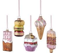 Набор елочных украшений Tkano Glimmer selection из коллекции New Year Essential TK24-NY_DEC0008