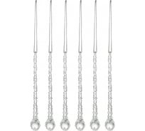 Набор елочных украшений Tkano Icy sparkles из коллекции New Year Essential TK24-NY_DEC0006