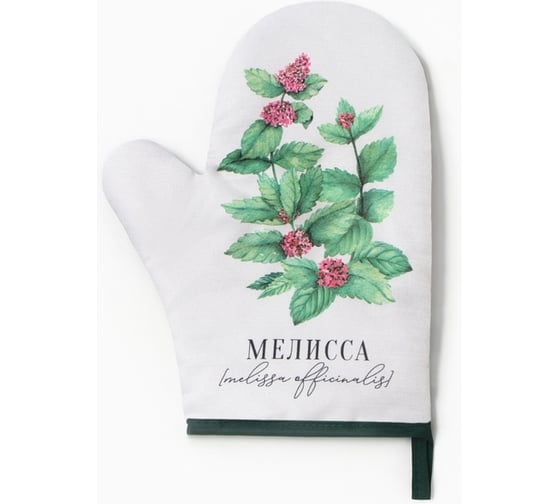 Варежка-прихватка Доляна Мелисса 20x27 см, 100% п/э 10425132 1