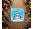 Прихватка Доляна Christmas story 17x17 см, 35% хлопок, 65% пэ, ватин 250 г/м2 10330166 1