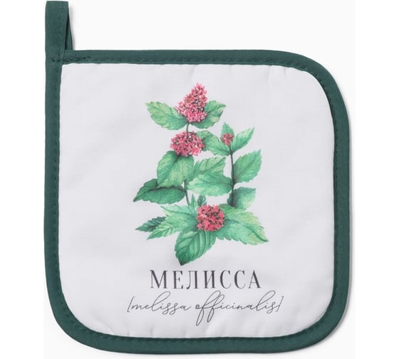 Прихватка Доляна Мелисса 17x17 см, 100% п/э 10425133 1