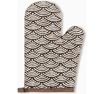 Варежка-прихватка Этель Узор 26х16см, 100% п/э 10513444