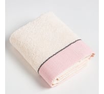 Полотенце махровое LoveLife "Бриз" 50*80 см, розовый, 100% хлопок, 500 гр/м2 6830762