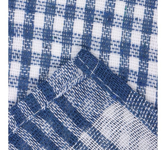 Полотенце кухонное Экономь и Я Клетка МИКС, 33x55±5 см, 160 г/кв.м, 100% хлопок 9927854