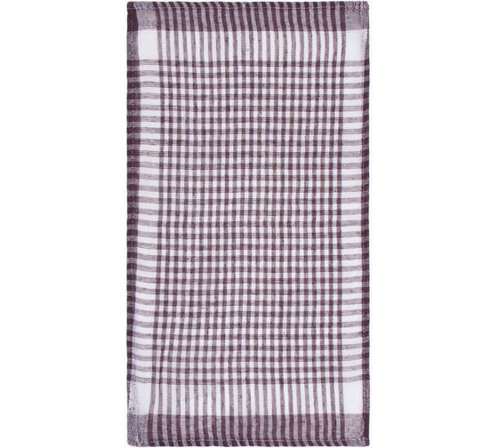 Полотенце кухонное Экономь и Я Клетка МИКС, 33x55±5 см, 160 г/кв.м, 100% хлопок 9927854