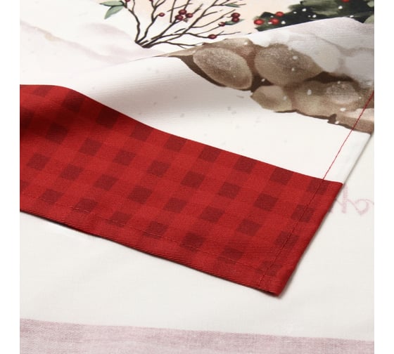 Полотенце Этель Happy Holidays 40x73 см, 100% хлопок, саржа 190 г/кв.м 10658944