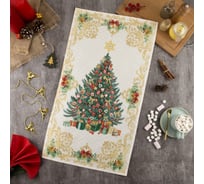 Полотенце Этель Golden Christmas 40x73 см, 100% хлопок, саржа 190 г/кв.м 5135265