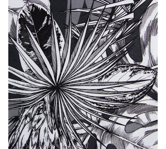 Полотенце Этель Palm leaves 40x73 см, 100% хлопок, саржа 190 г/кв.м 9322473