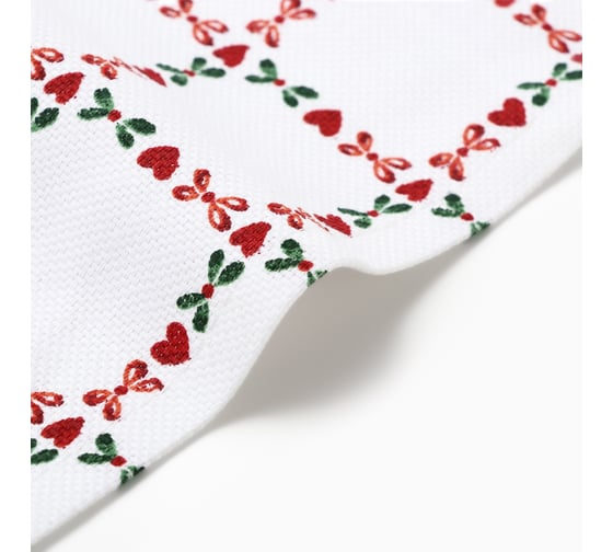 Полотенце Этель Flower Cage 40x73 см, 100% хлопок, рогожка 186 г/кв.м 10724563