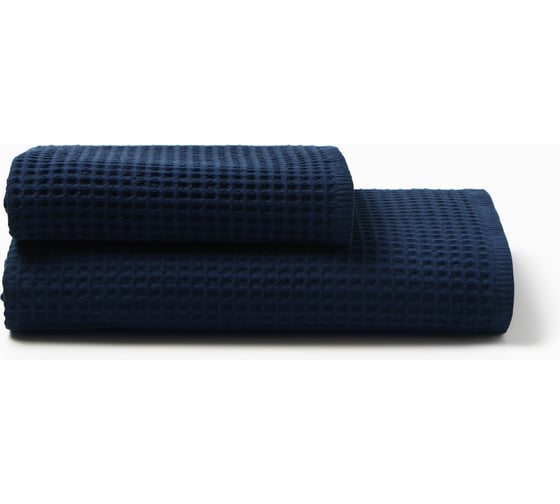 Набор банных полотенец LoveLife Waffle blue 2 шт 100x150, 50x100 см, 100% хлопок 10613427
