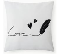 Чехол на подушку Этель Love 45х45 см, 100% полиэстер 10511326