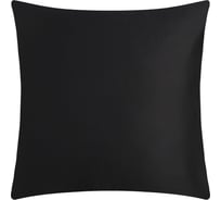 Наволочка Этель Jet black 70х70, 100% хлопок, мако-сатин, 114 г/кв.м 9515304