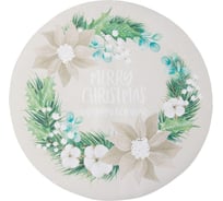 Салфетка на стол Этель Beautiful Сhristmas 30x30 см, 100% п/э, оксфорд 420 г/м2 5167881