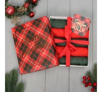 Набор махровых полотенец Этель Jolly 30x30 см, 5 шт, 100% хлопок, 340 гр/м2 9919449