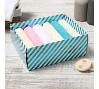 Набор махровых полотенец Этель Sweet 30x30 см, 6 шт, 100% хлопок 10569822