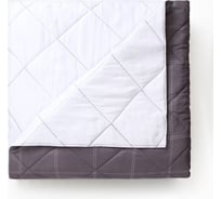 Покрывало LoveLife евро Cage: grey 200х210±5 см, микрофайбер, 100% п/э 10623949