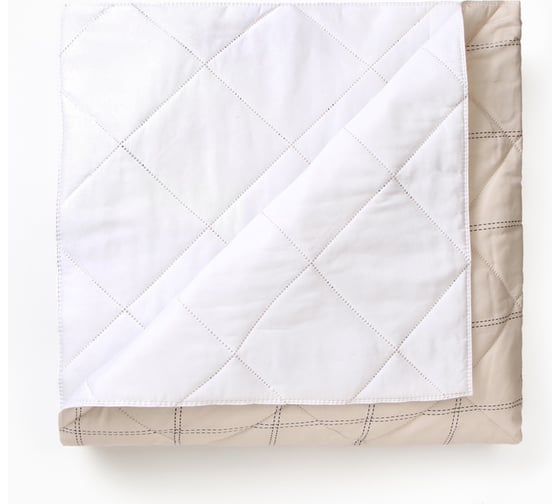 Покрывало LoveLife 1,5 сп Cage: beige 150х210±5 см, микрофайбер, 100% п/э 10623952 1
