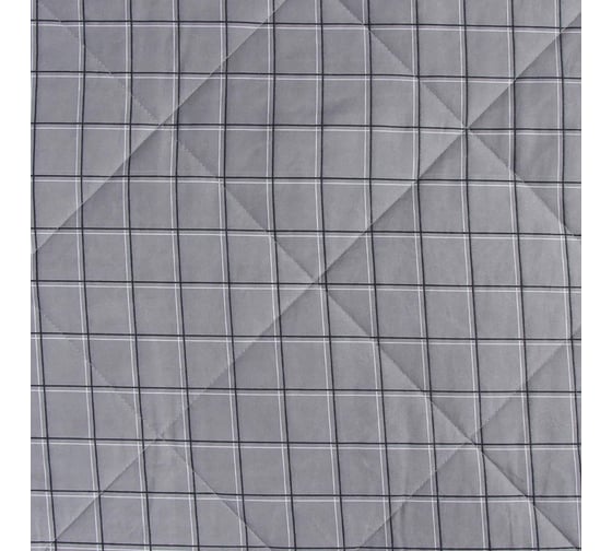 Покрывало LoveLife 2 сп Cage: grey 180х210±5 см, микрофайбер, 100% п/э 10623948 1