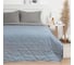 Покрывало LoveLife 1,5 сп Blue cage 150х210±5 см, новосатин, 100%п/э 10290742 1