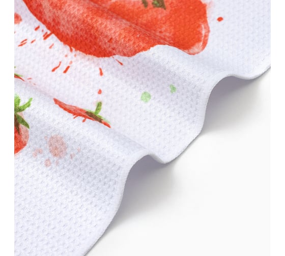 Полотенце Доляна Tomato 40x60±3 см, 100% пэ, микрофибра 10644922