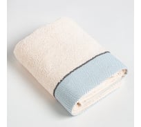 Полотенце махровое LoveLife Love Life "Бриз" 70х120 см, аквамарин, 100% хл, 500 гр/м2 6830768
