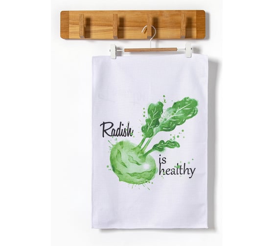 Полотенце Доляна Radish 40x60±3 см, 100% пэ, микрофибра 10644923