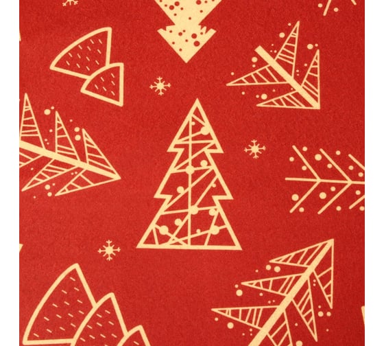 Плед Этель "Ёлочки" 100x150 см, флис 10790016