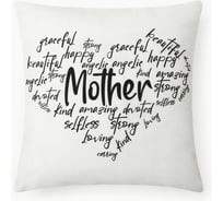Чехол на подушку Этель Mother 45х45 см, 100% полиэстер 10511319